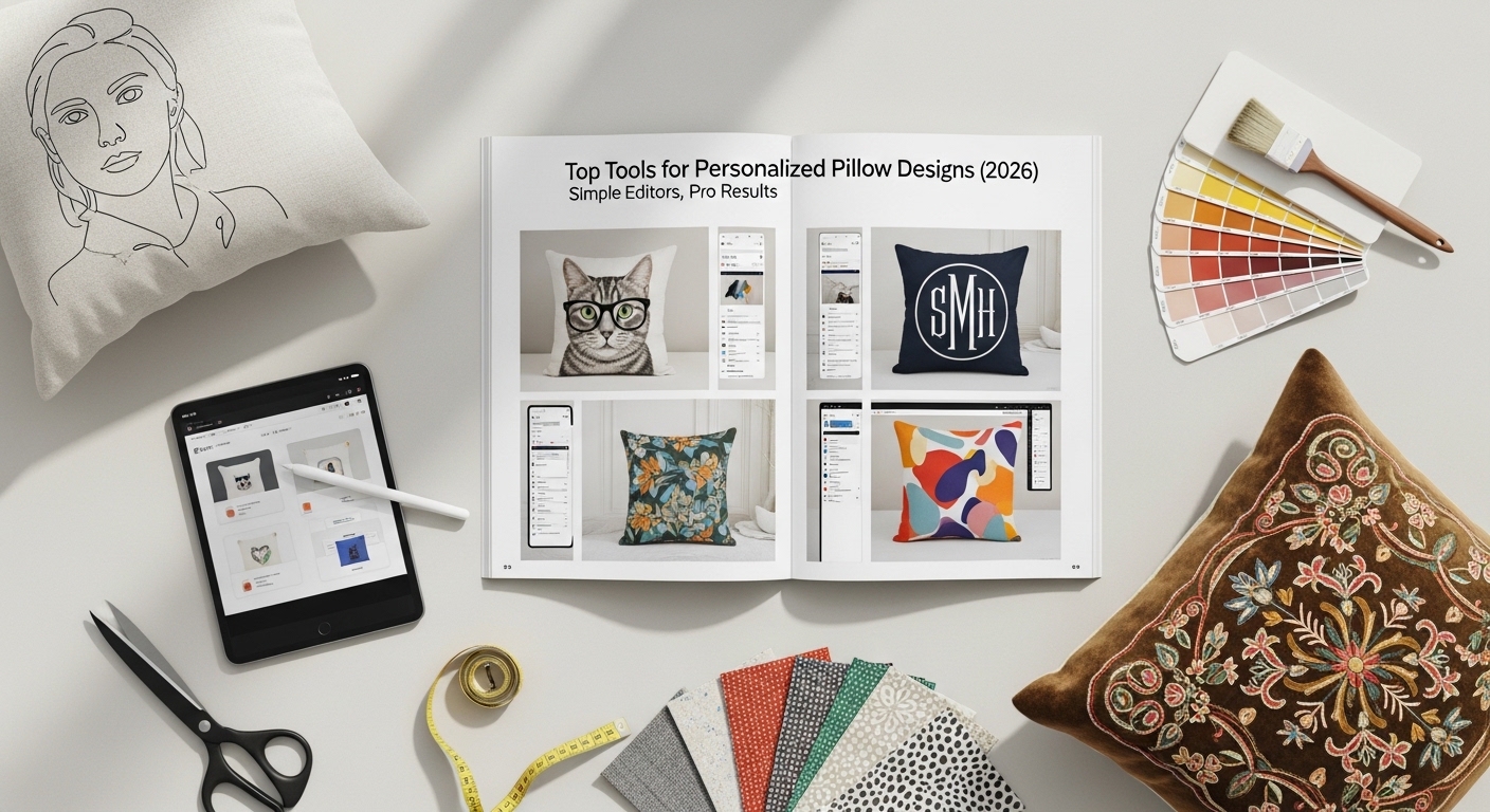 Top Tools for Personalized Pillow Designs (2026) Simple Editors, Pro Results